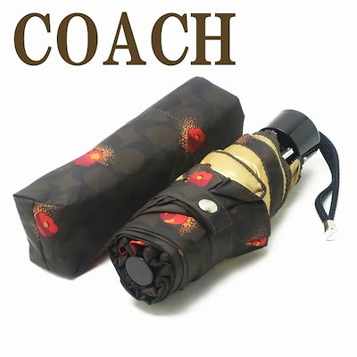 人気スポー新作 Coach雨傘日傘晴雨兼用傘99 Uvカット折りたたみ傘かさカサレディースc6418pfx 傘 日傘