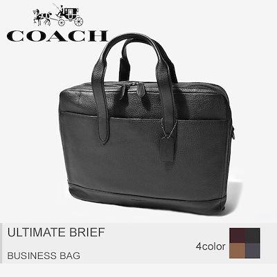 Qoo10 Coach Coach コーチ ビジネスバッグ アル メンズバッグ シューズ 小物