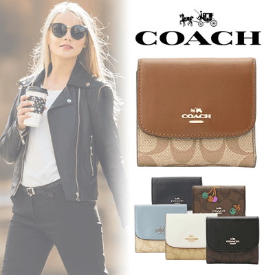 Qoo10 Coach Coach コーチmini財布特価中 財 バッグ 雑貨