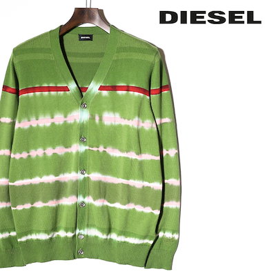Qoo10 Diesel コットンニットカーディガン メンズ ボー メンズファッション