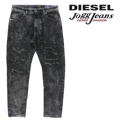 Qoo10 Diesel ジョグジーンズ デニム パンツ メンズ メンズファッション