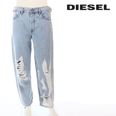 Qoo10 Diesel ジーンズ デニム パンツ メンズ クラッ メンズファッション