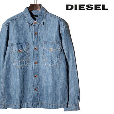 Qoo10 Diesel ディーゼル Diesel 長袖デニムシャ メンズファッション