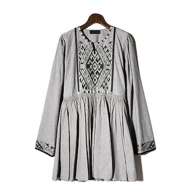 Qoo10 Diesel 長袖膝上丈ワンピース レディース Diu レディース服