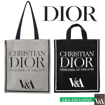 Diorvictoriaalbert Museum Exclusive Christian Dior Tote Bags Blackgrayディオールトートヴィクトリアアルバート美術館限定