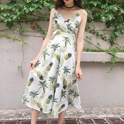 Qoo10 Discover The Season マキシワンピース ラニ Lani 春ワン レディース服