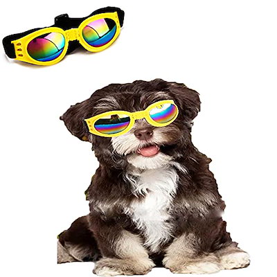 人気ブランドを 犬用品 Doyeemeiペット用犬用サングラス犬ゴーグル紫外線対策サングラスお出かけ用犬用メガネ散歩固定ベル Www Sjemenarna Net