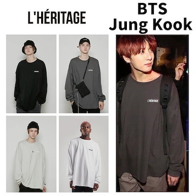 Qoo10 Lheritage Long Sleeve Dws Bts Jungkook着用 メンズファッション