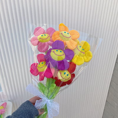 Qoo10 Eimishop ぬいぐるみ花束 8 おもちゃ 知育