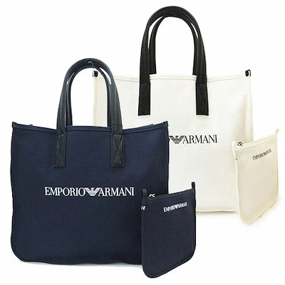 Qoo10 Emporio Armani エンポリオ アルマーニ トートバッグ メ メンズバッグ シューズ 小物