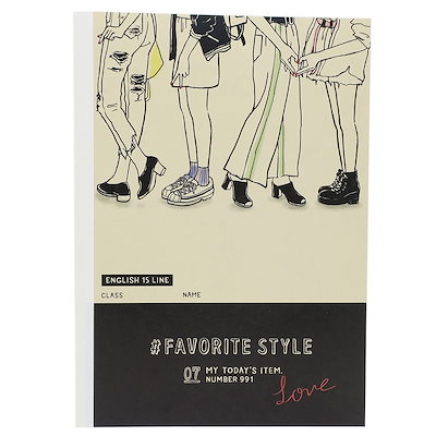 Qoo10 Favorite Style 英語ノート 文具