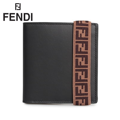 Qoo10 Fendi フェンディ Fendi 財布 二つ折り メンズバッグ シューズ 小物