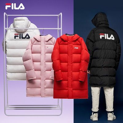 Qoo10 Fs2djb4002x Fila ライトロングダウン Ver レディース服