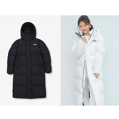 fila long down coat