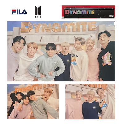 Qoo10 Fila X Bts Dynamite Kpop