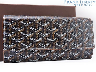 直営店購入 新品 GOYARD ヘリンボーン ヴァレンヌ 二つ折り 長財布 www