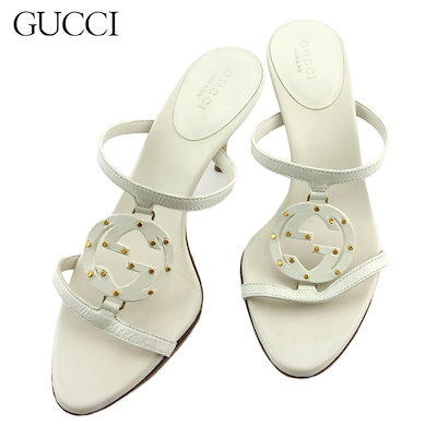 格安新品 GUCCI サンダル 白 - サンダル - www.indiashopps.com