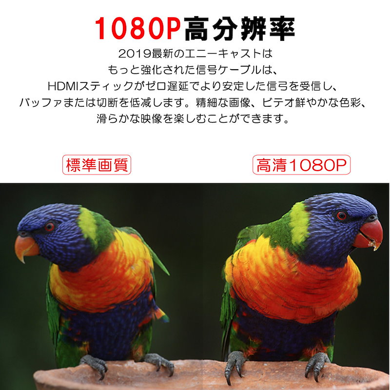 Qoo10] HDMIアダプター TV 1080P 解