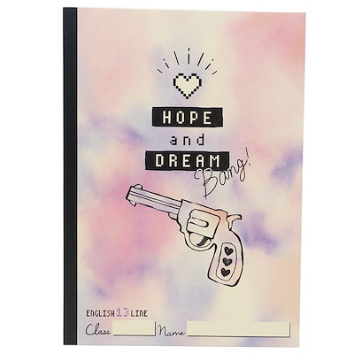 Qoo10 Hope Dream 英語ノート B 文具