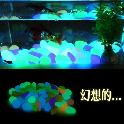 在庫処分大特価 熱帯魚 アクアリウム用品 Iloha イロハ 夜光石10色100個セット光る石畜光石アクアリウムインテリア Www Desalvocontracting Com