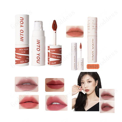 Qoo10 Into You 国内即納 全24色リップティント泥質感 ポイントメイク