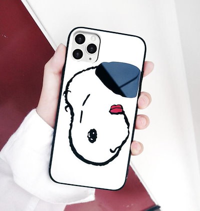 Qoo10 Iphoneケース Snoopy スマホ スマホケース 保護フィルム