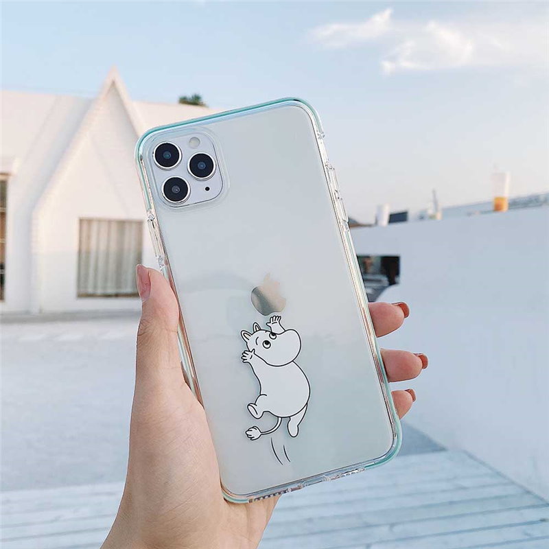 Qoo10 Iphone12ケース Moomin韓国