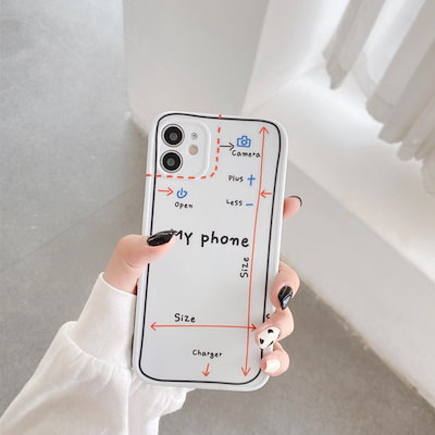 素敵でユニークな スマートフォン用アクセサリー Iphone13ケース韓国myphoneケースシンプルロゴお揃い個性的可愛いお洒落 Www Desalvocontracting Com