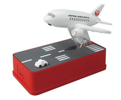 Qoo10 Jal 日本航空 ギミックバンク 飛行機 おもちゃ 知育