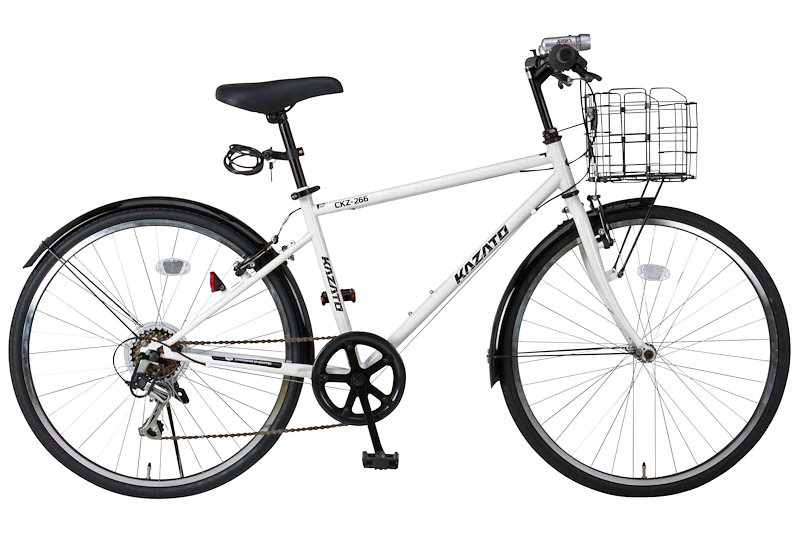 Qoo10] 自転車 クロスバイク 26インチ シマノ