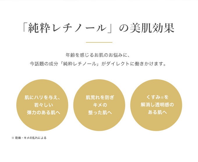 Qoo10 純粋レチノール 原液 5 配合 美容液 キソ スーパーリンクルセラム Va 30ml 国産 ビタミンa 送料無料