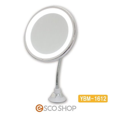 Qoo10 Ledフレキシブルメイクアップミラー Y メイク小物