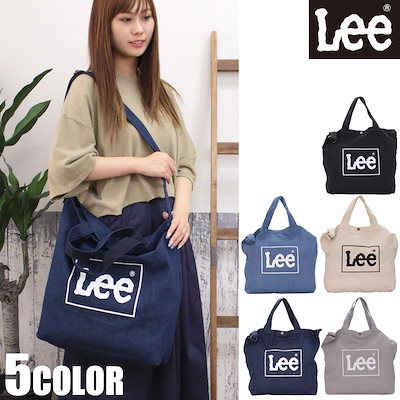 Qoo10 Lee Lee ﾘｰ 2way キャンバストート バッグ 雑貨