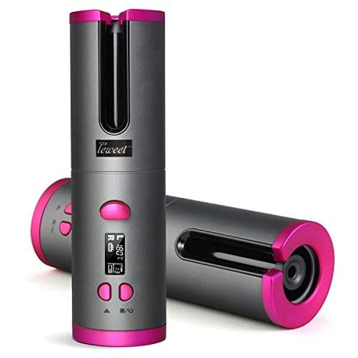 高還元セール実施中 Leweet オートカールヘアアイロン Usb充電式ヘアカーラー ミニコードレス 自動カールアイロン Nazca防水仕様 デジタル 美容 健康家電 Florerialis Com