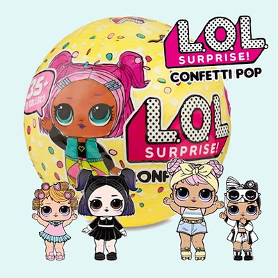 lol surprise confetti pops