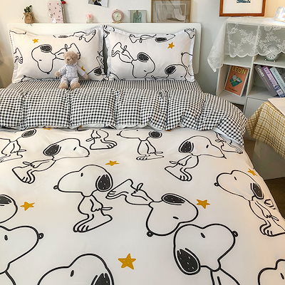 Qoo10 Love Life 掛け布団カバー アニ 寝具 ベッド マットレス