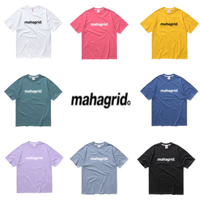 Qoo10 Mahagrid 半袖ラウンドtシャツ Mahagrid 正規品 半袖tシャツ レディース服