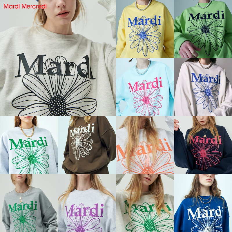 mardi mercredi スウェット トレーナー - burnet.com.ar