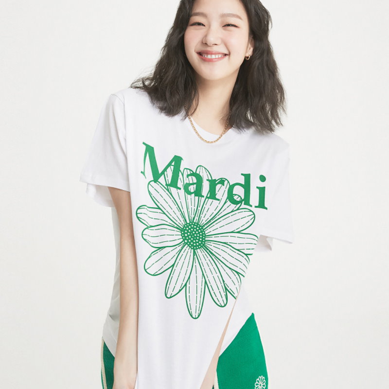 [韓国 アイドル 着用] 正規品 TSHIRT FLOWERMARDI 11色 半袖 Tシャツ