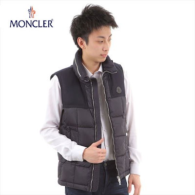 Qoo10 Moncler モンクレール ダウンベスト メンズ Mo メンズファッション