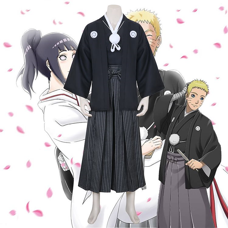 Qoo10 Naruto ナルト ナルトとヒナタ 結婚式 うずまき ナルト和服 コスプレ衣装 コスチューム 変装 仮装