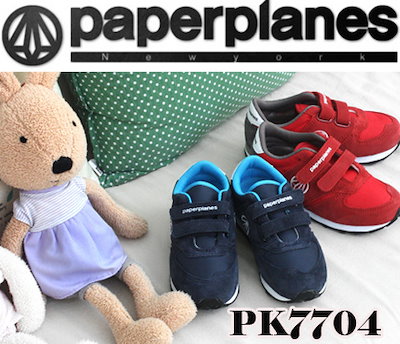 ☆NEW☆PaperplanePK7704☆【韓国製】ブランド靴/ユニセックスランニングスニーカー