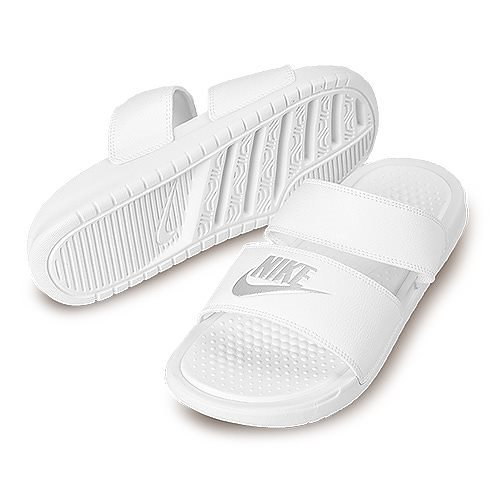 Qoo10 コーデのポイントにナイキ Nike レディース メンズ サンダル ベナッシ デュオ ウルトラ スライド Benassi Duo Ultra Slide 100