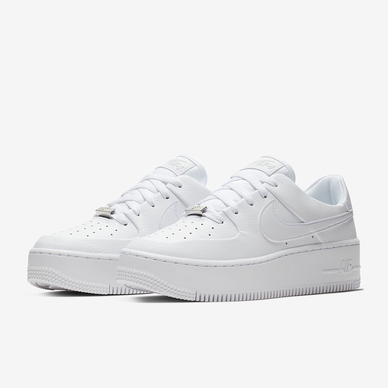 Qoo10 ナイキ エア フォース 1 セージ トリプルホワイト Nike Air Force1 Sage Low レディース スニーカー Ar5339 100 並行輸入品