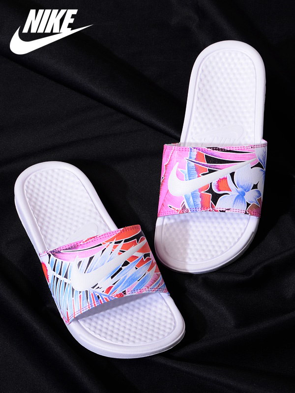 Qoo10 Nike ナイキ サンダル レディース 花 おしゃれ ブランド Just Do It Wmns Benassi Jdi Print ベナッシ シャワーサンダル スポーツサル 6119 113