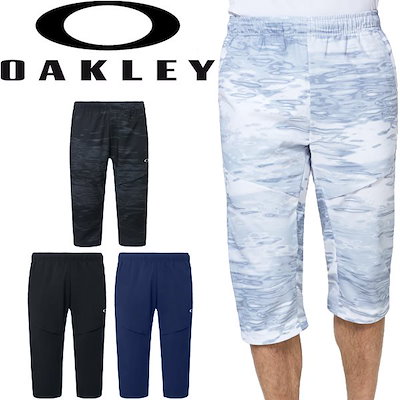 Qoo10 Oakley 7分丈パンツ ウーブン クロップド パン メンズファッション