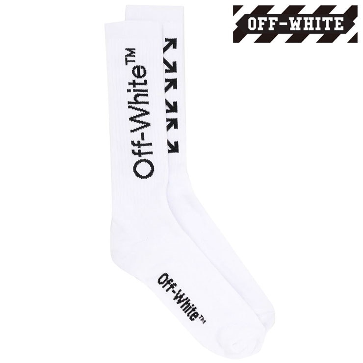 セールアイテム Off Whiteoff White ソックス 靴下 メンズ レディース 大きいサイズ ブランド おしゃれ 白 黒 オンライン卸値 Puskeu Polri Go Id