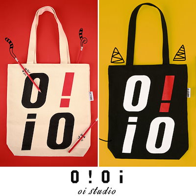 Qoo10 Oioi Eco Bag Black オ バッグ 雑貨