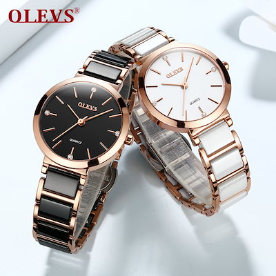 Qoo10 Olevs レディース 腕時計 大人気時計女性用ファ 腕時計 アクセサリー