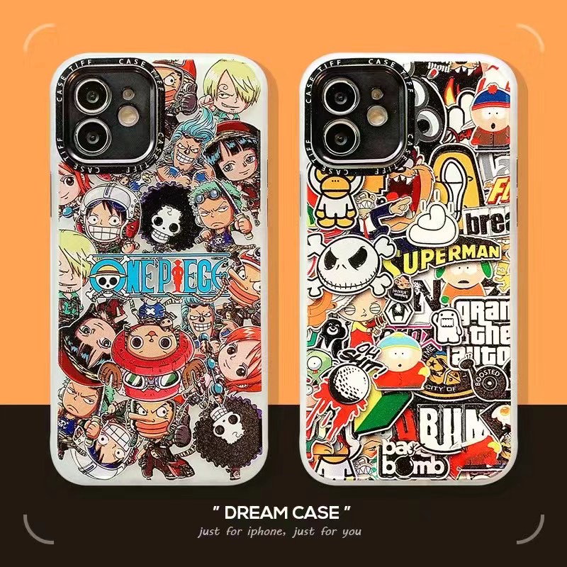 Qoo10 One Piece韓国ワンピースカップルかわいい携帯ケースiphone12proケースiphone11ケースiphonexsmax Xrケースiphonexケースiphoneケースiphone8ケース